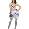 Smiffys Fever Miss Wonderland Costume, Blue