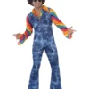 Smiffys Groovier Dancer Costume, Blue 2 Smiffys Groovier Dancer Costume, Blue -Cheap Smiffys Store 22186