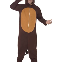 Smiffys Monkey Costume, Brown