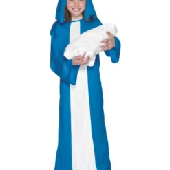 Smiffys Mary Child Costume, Blue