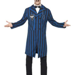 Smiffys Duke Of The Manor Costume, Blue