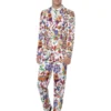 Smiffys Groovy Suit, Multi-Coloured -Cheap Smiffys Store 24592