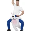 Smiffys Piggyback Rabbit Costume, White -Cheap Smiffys Store 24653