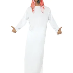 Smiffys Fake Sheikh Costume, White