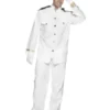 Smiffys Captain Costume, White