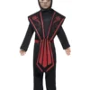 Smiffys Ninja Costume, Child, Black