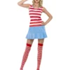 Smiffys Where’s Wenda? Cutie Costume, Red & White