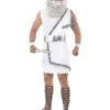 Smiffys Zeus Costume, White -Cheap Smiffys Store 26017
