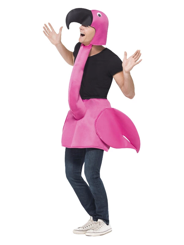 Smiffys Flamingo Costume, Pink 3 Smiffys Flamingo Costume, Pink