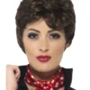 Smiffys Grease Rizzo Wig, Brown -Cheap Smiffys Store 27082