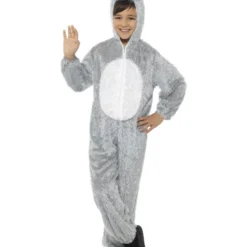 Smiffys Donkey Costume, Grey
