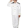 Smiffys Captain Costume, Child, White -Cheap Smiffys Store 30025