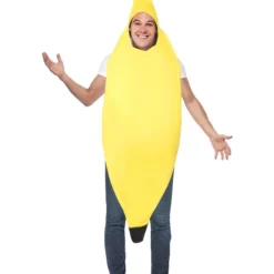 Smiffys Banana Costume, Yellow