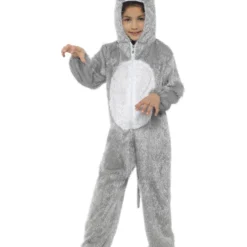 Smiffys Mouse Costume, Grey,