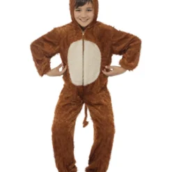 Smiffys Monkey Costume, Brown