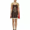 Smiffys Fever Gladiator Costume, Brown -Cheap Smiffys Store 33258