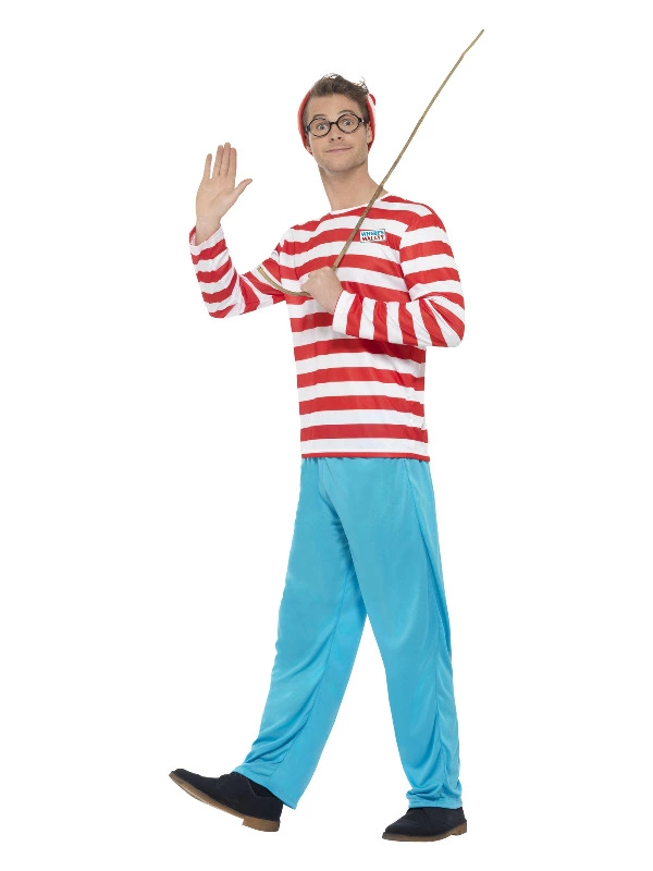 Smiffys Where’s Wally? Costume, Red & White 3 Smiffys Where’s Wally? Costume, Red & White