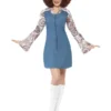 Smiffys Groovy Dancer Costume, Blue