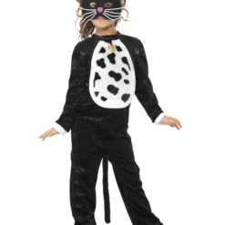 Smiffys Cat Costume, Black