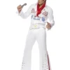 Smiffys Elvis American Eagle Costume, White -Cheap Smiffys Store 36101