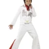 Smiffys Elvis Costume, White -Cheap Smiffys Store 36104