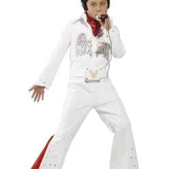 Smiffys Elvis Costume, White