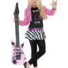 Smiffys Rockstar Glam Costume, Black
