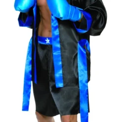 Smiffys Boxer Costume, Black