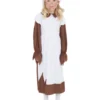 Smiffys Poor Victorian Costume, Brown & White
