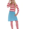 Smiffys Where’s Wally? Wenda Child Costume, Red & White
