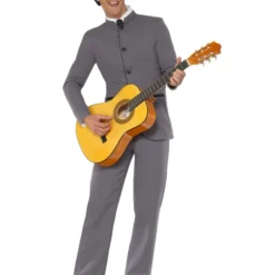 Smiffys Fab Four Iconic Costume, Grey