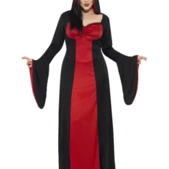 Smiffys Dark Temptress Costume, Red