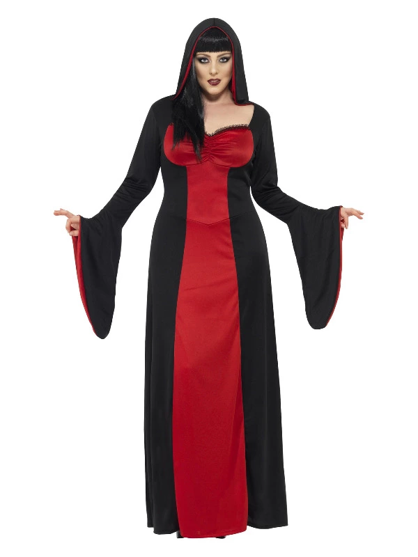 Smiffys Dark Temptress Costume, Red 3 Smiffys Dark Temptress Costume, Red