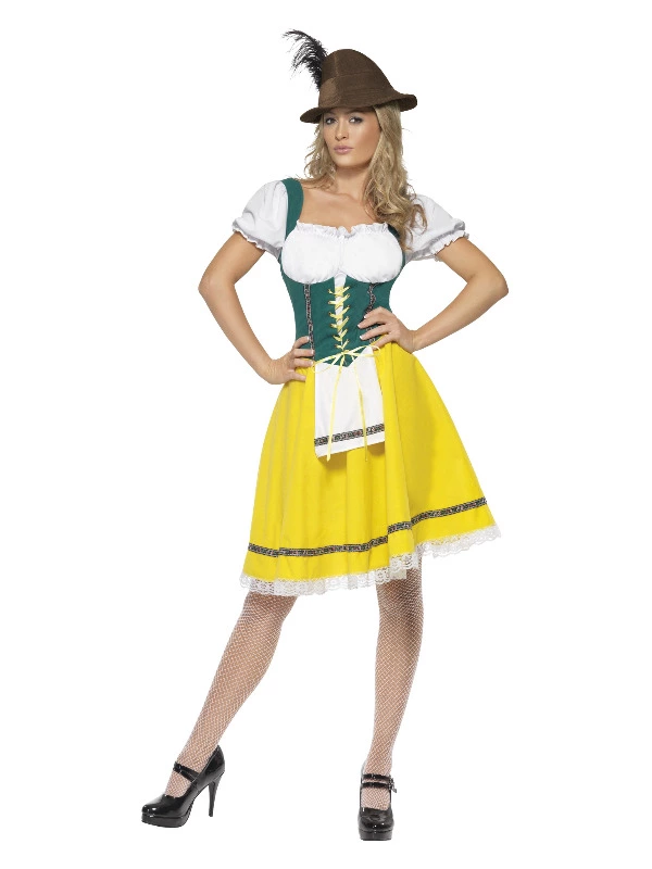 Smiffys Beer Fest Costume, Female, Yellow 3 Smiffys Beer Fest Costume, Female, Yellow