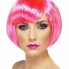 Smiffys Babe Wig, Neon Pink 1 Smiffys Babe Wig, Neon Pink -Cheap Smiffys Store 42051