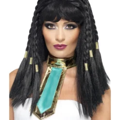 Smiffys Cleopatra Wig, Black