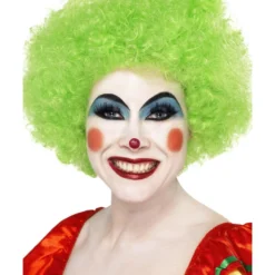 Smiffys Crazy Clown Wig, Green