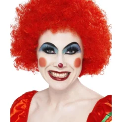 Smiffys Crazy Clown Wig, Red