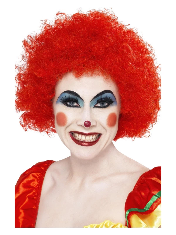 Smiffys Crazy Clown Wig, Red 3 Smiffys Crazy Clown Wig, Red