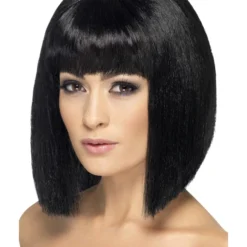 Smiffys Coquette Wig, Black
