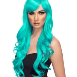 Smiffys Desire Wig, Aqua
