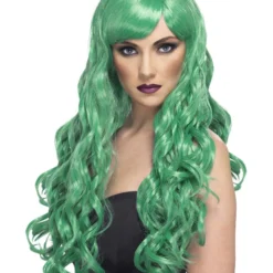 Smiffys Desire Wig, Green