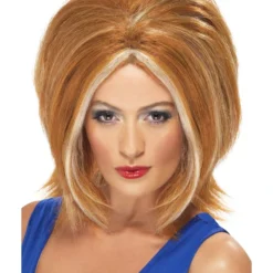 Smiffys Girl Power Wig, Ginger