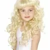 Smiffys Girl’s Princess Wig, Blonde -Cheap Smiffys Store 42131