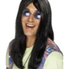 Smiffys Neil Hippy Wig, Black -Cheap Smiffys Store 42216