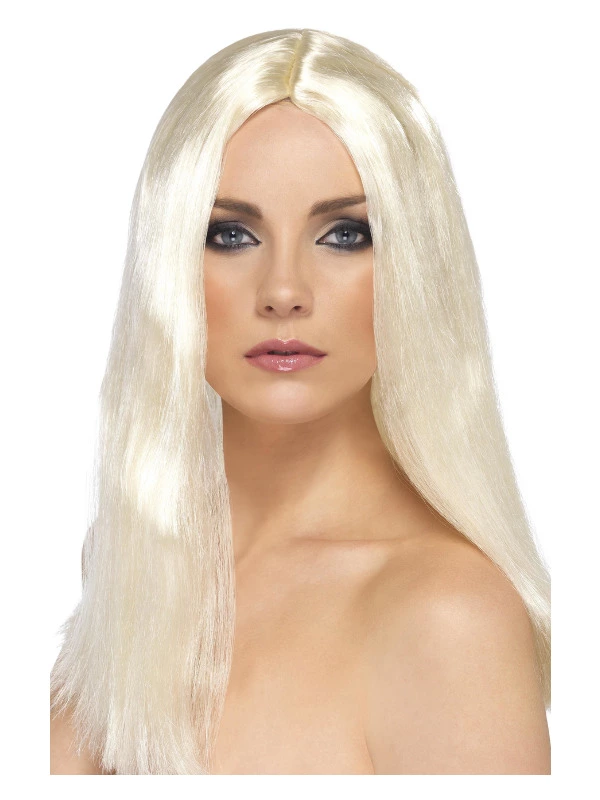 Smiffys Star Style Wig, Blonde 3 Smiffys Star Style Wig, Blonde