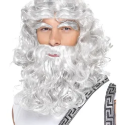 Smiffys Zeus Kit, Grey