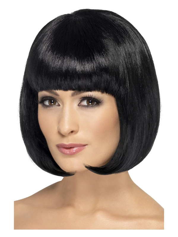 Smiffys Partyrama Wig, 12 Inch, Black 3 Smiffys Partyrama Wig, 12 Inch, Black