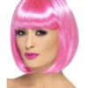 Smiffys Partyrama Wig, 12 Inch, Pink -Cheap Smiffys Store 42392