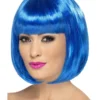 Smiffys Partyrama Wig, 12 Inch, Blue -Cheap Smiffys Store 42400